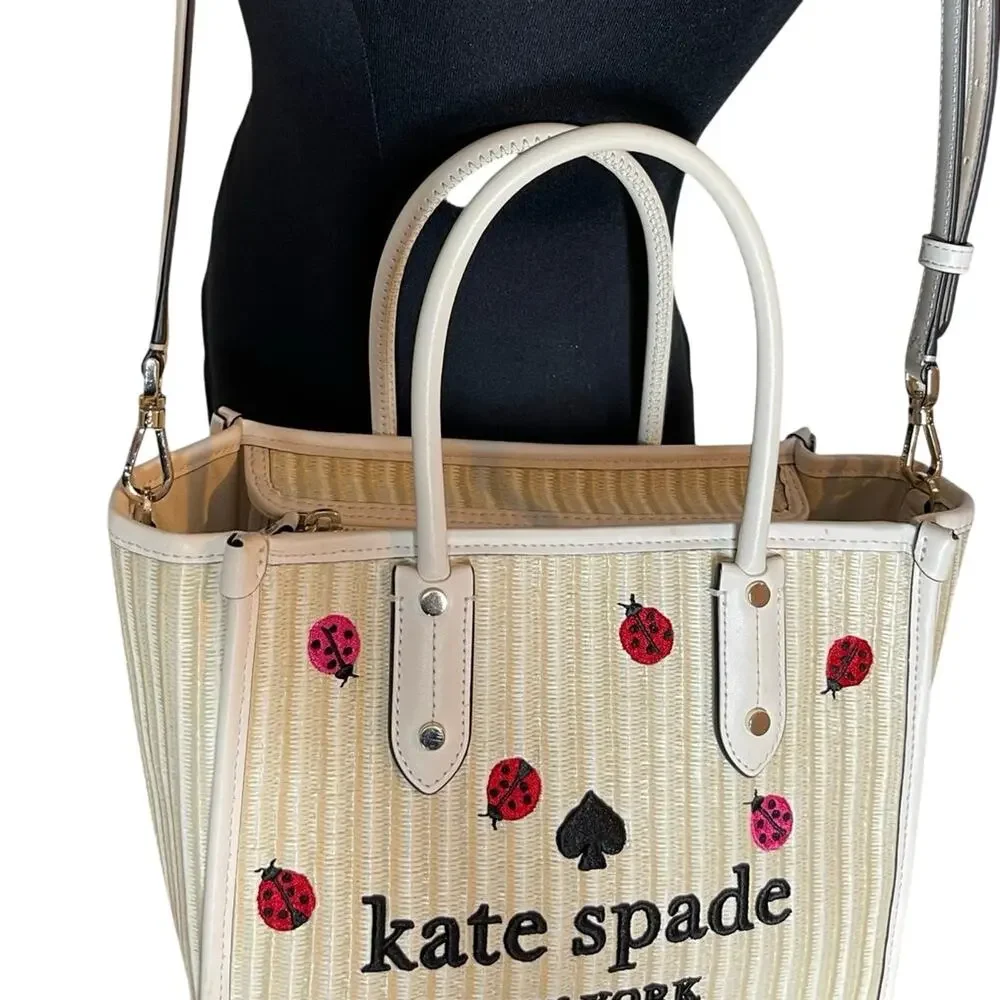 ♡ Kate Spade Dottie Ladybug Crossbody Bag